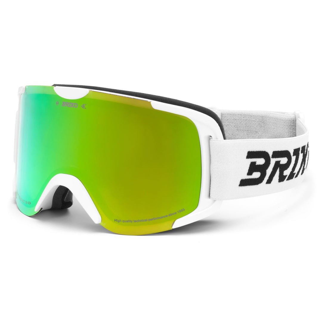 Unisex White Ski Goggles with Anti-Fog and UV Protection main