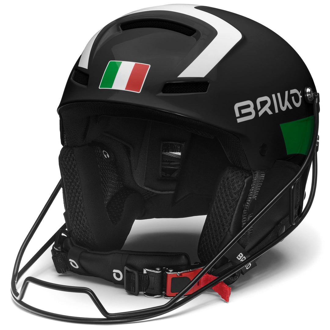 Unisex Black and White Ski Helmet with Adjustable Fit and Ventilation 01