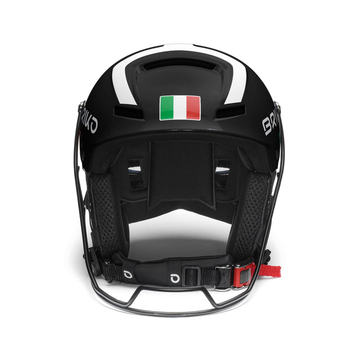 Unisex Black and White Ski Helmet with Adjustable Fit and Ventilation 3