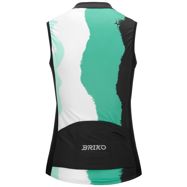 Black Women's Lightweight Cycling Tank Top with Breathability 3