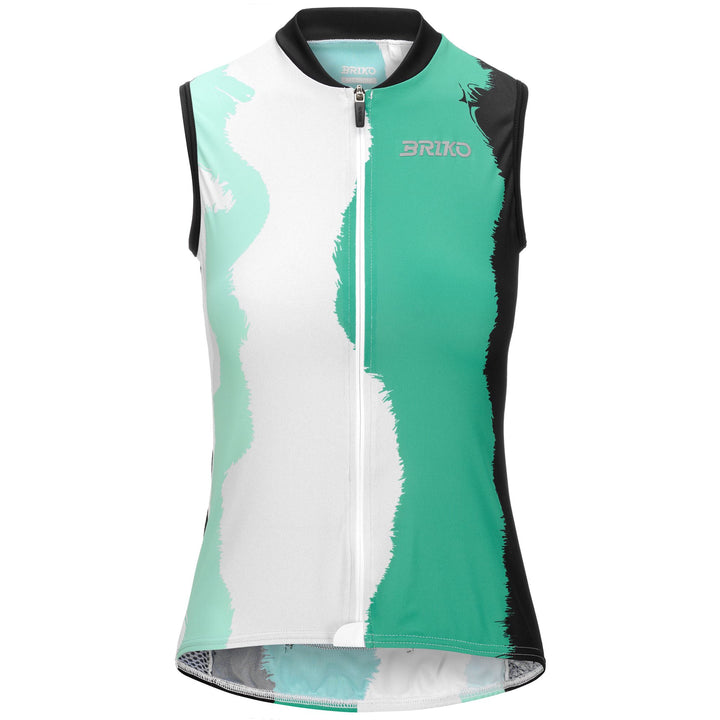 Black Women's Lightweight Cycling Tank Top with Breathability 1