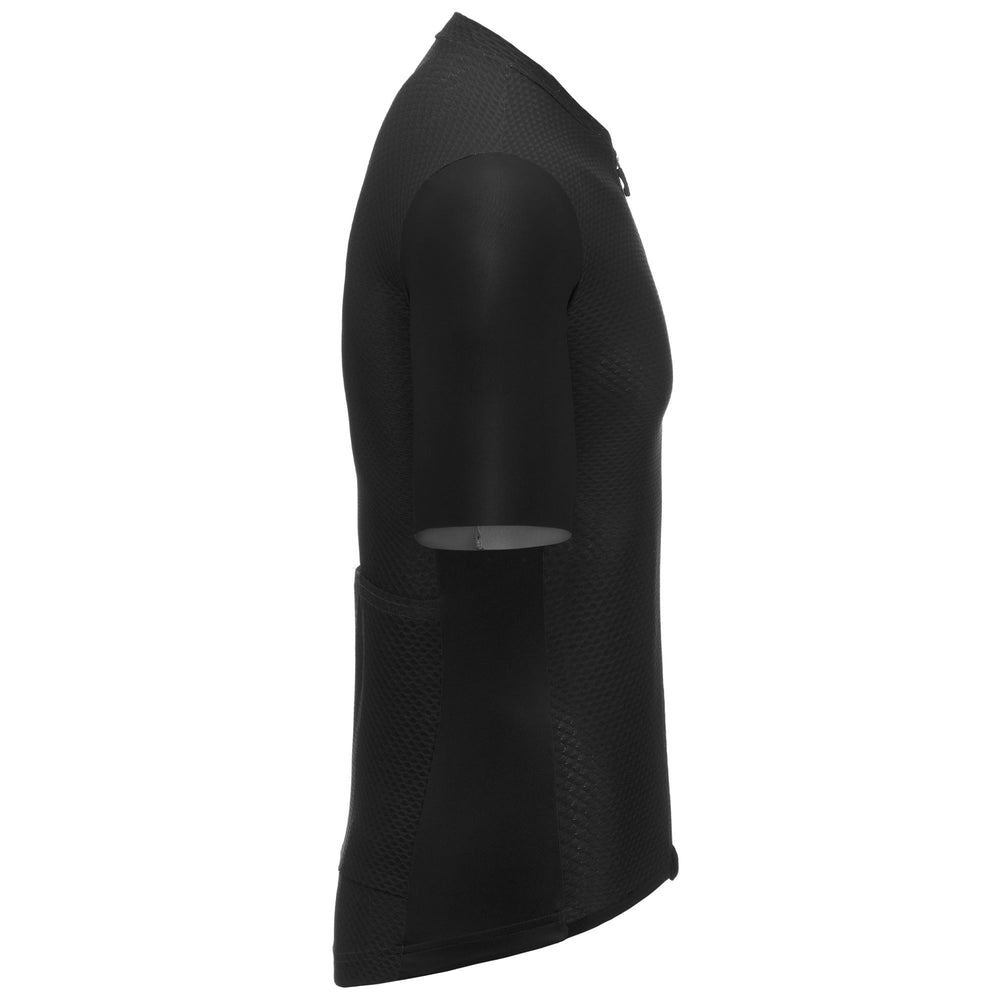 Black Men's Cycling Jersey for Road Riding 02