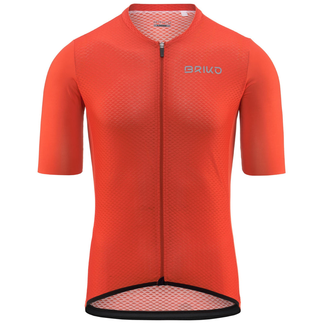 Orange Men's Cycling Jersey for Road Racing 01