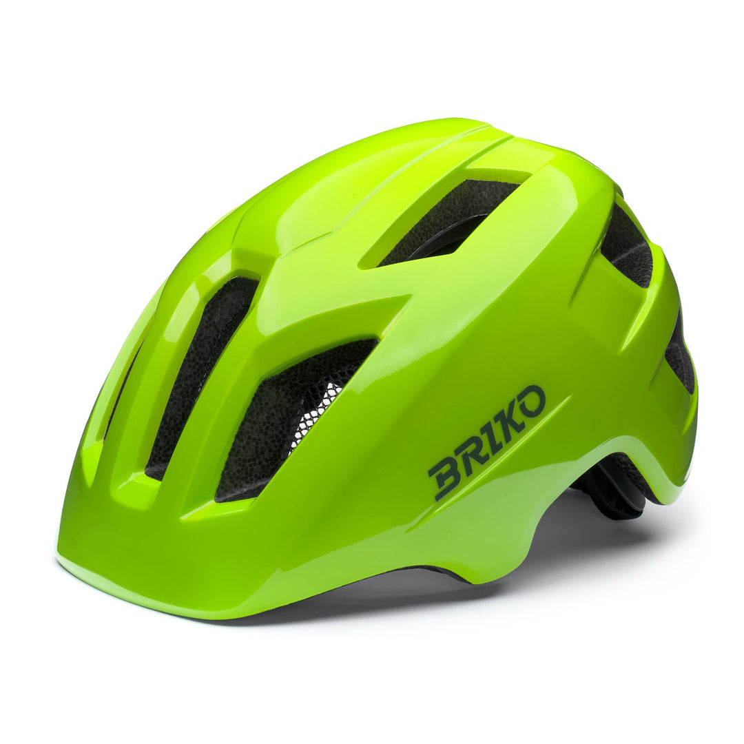 Kid's Green Cycling Helmet with Ventilation and Rechargeable LED main