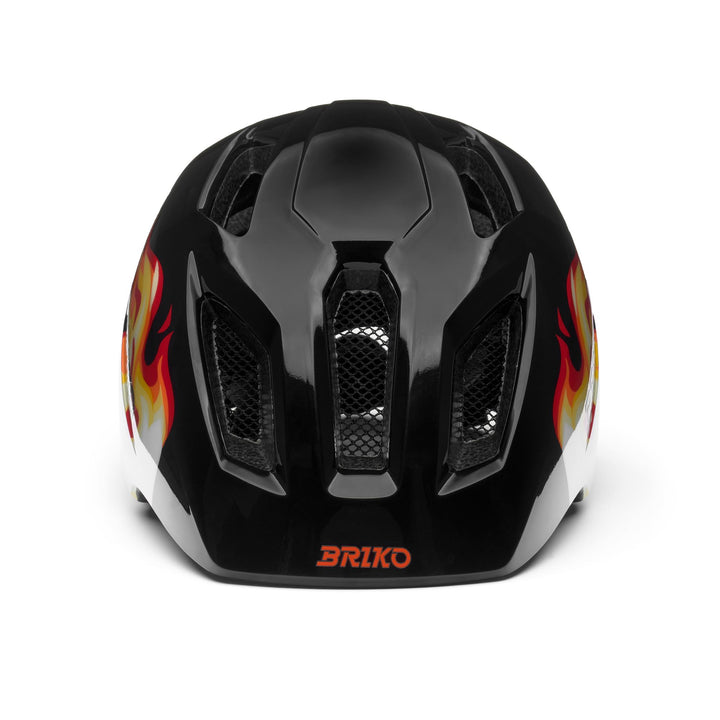 Kid's Red and Black Cycling Helmet with LED and Ventilation Features 3