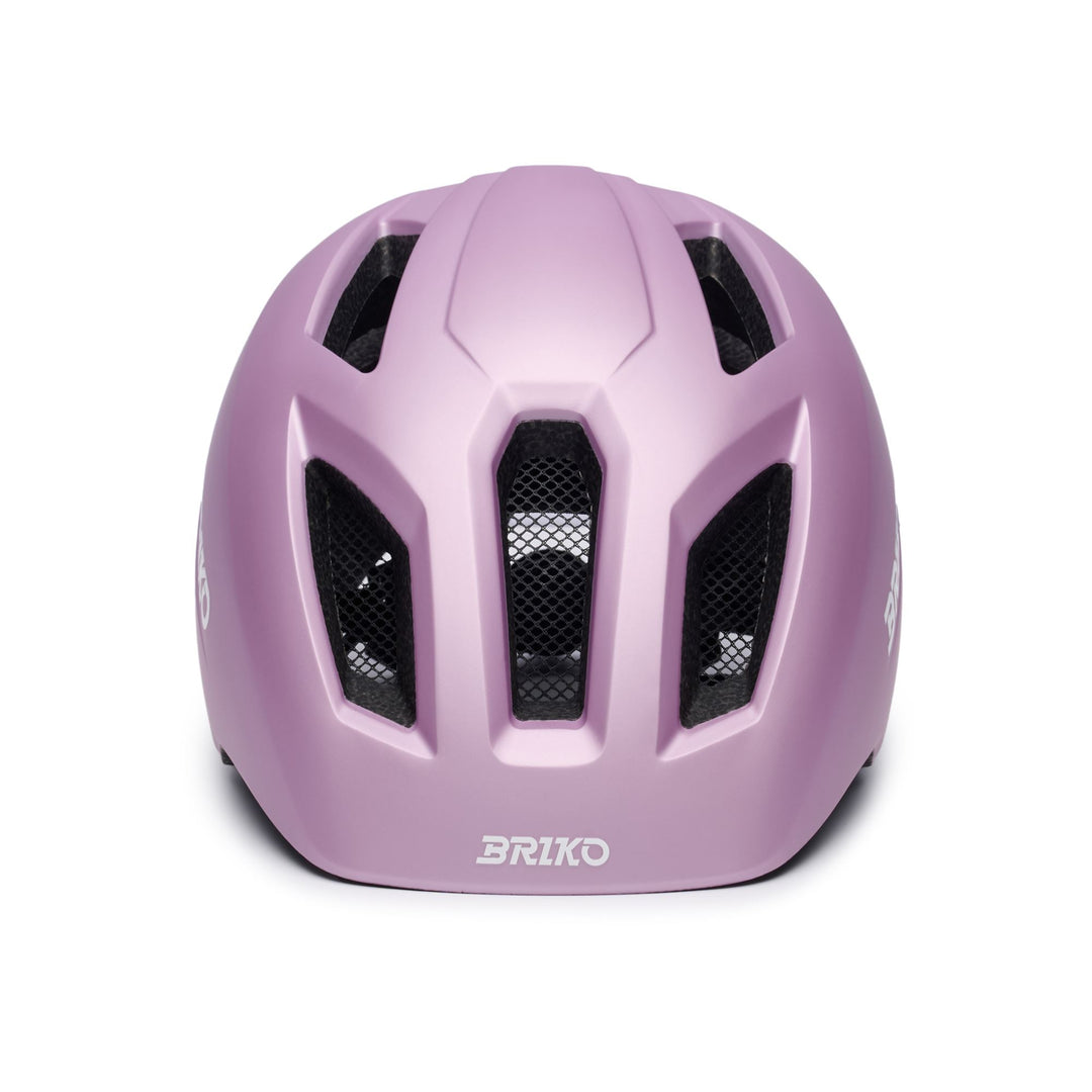 Kid's Violet and Pink Cycling Helmet with Rechargeable LED main