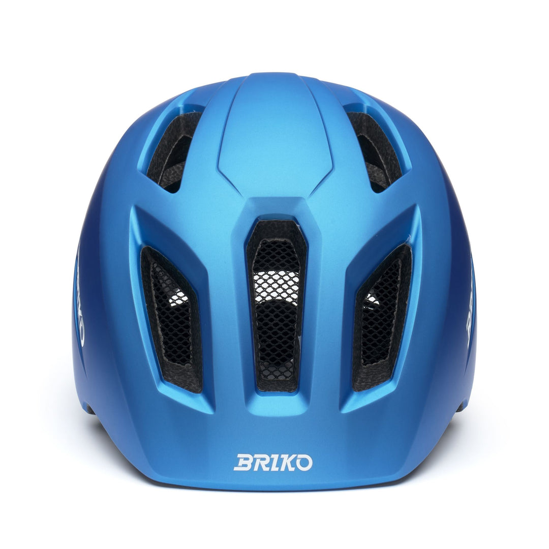 Kid's Blue Cycling Helmet with Rechargeable LED and Padding main
