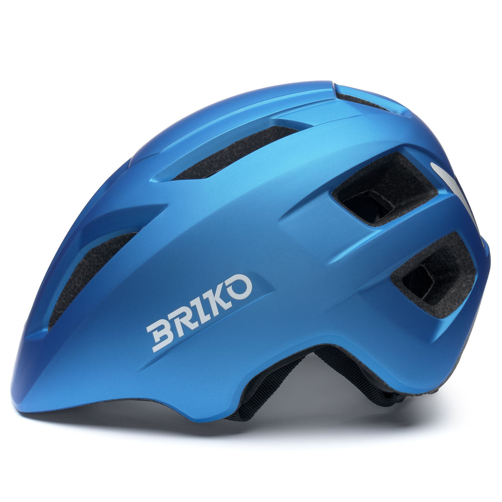 Kid's Blue Cycling Helmet with Rechargeable LED and Padding 02
