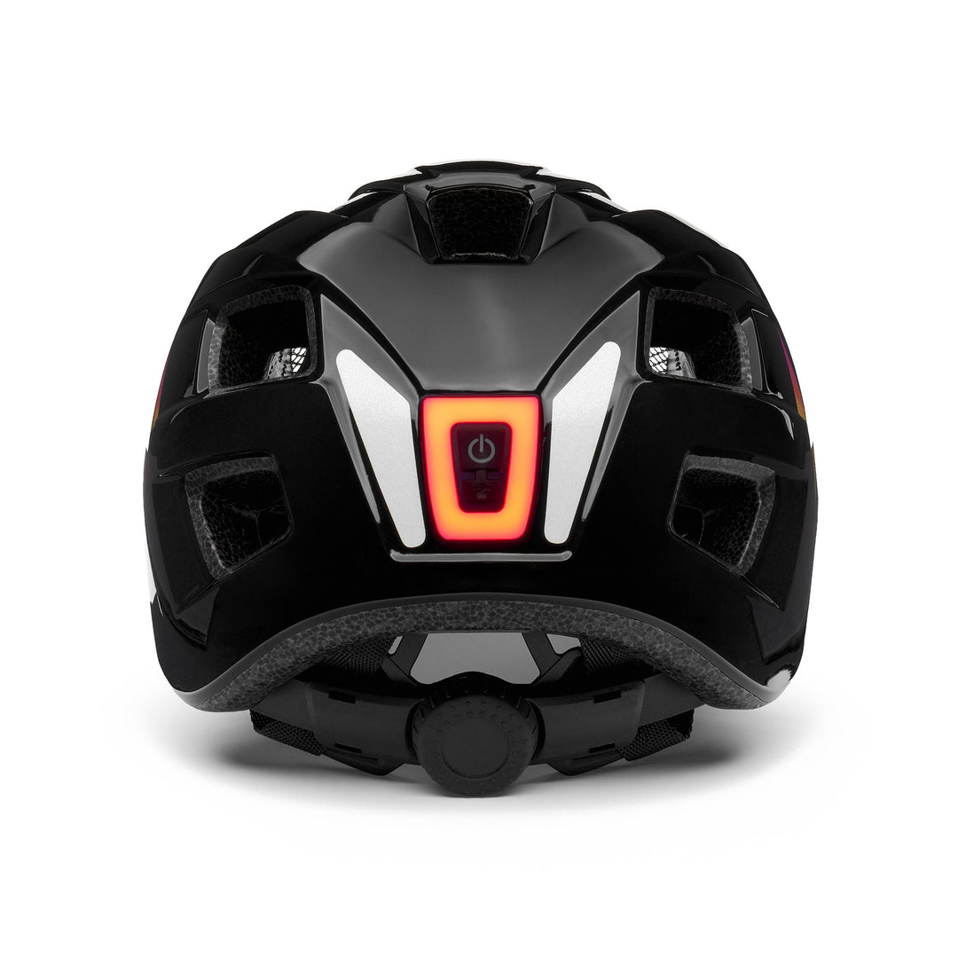 Kid's Grey and Black Cycling Helmet with Ventilation and LED main