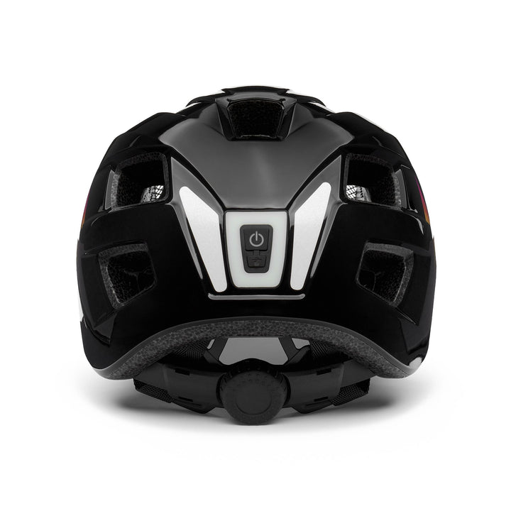 Kid's Grey and Black Cycling Helmet with Ventilation and LED 4
