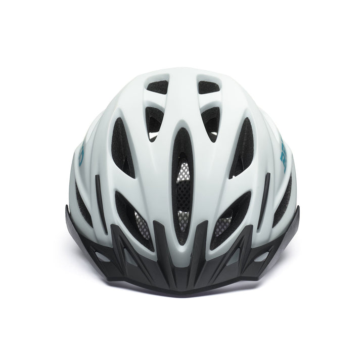 Unisex Grey and Blue Mountain Bike Helmet with Ventilation and Padding 3