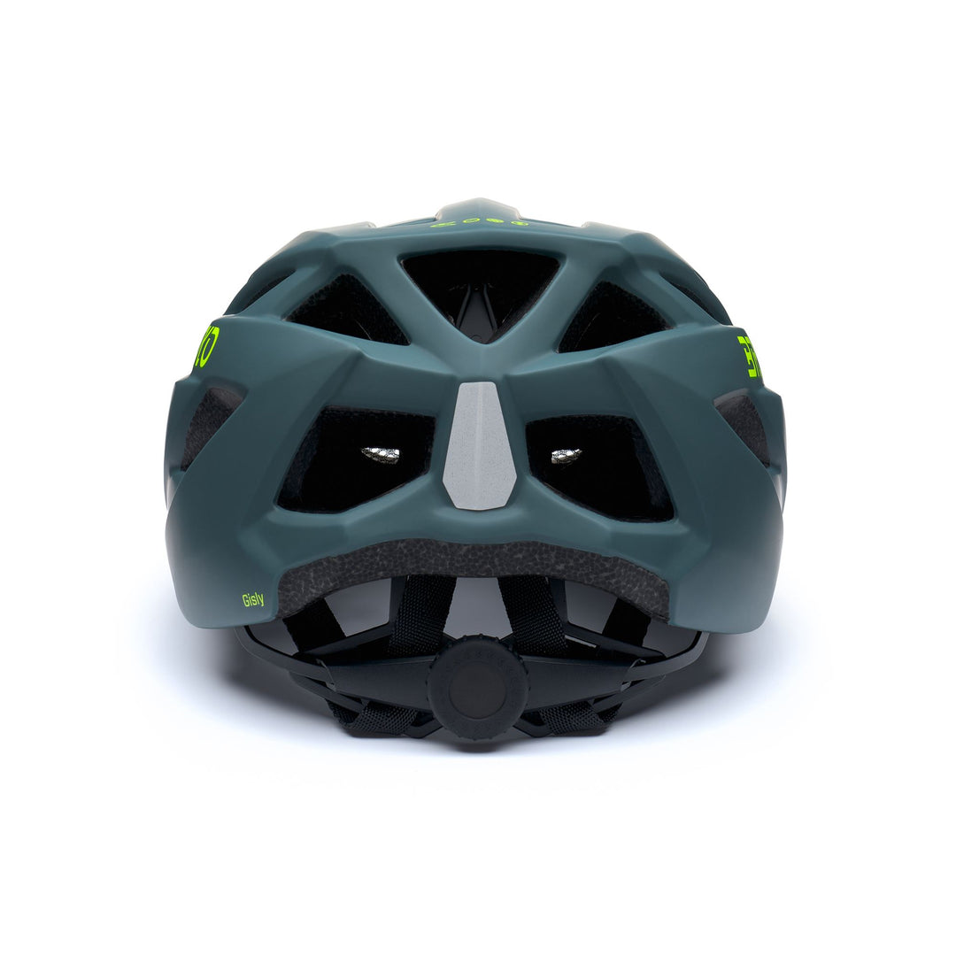 Unisex Green and Yellow Cycling Helmet for Mountain Biking main