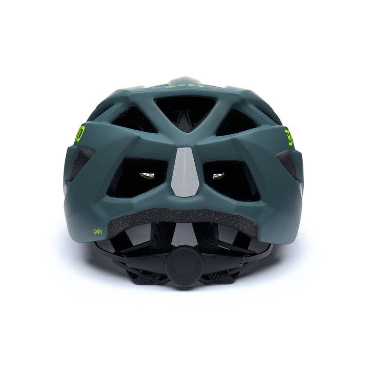 Unisex Green and Yellow Cycling Helmet for Mountain Biking 4