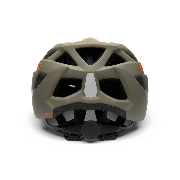 Unisex Yellow and Brown Cycling Helmet with Ventilation Features 4