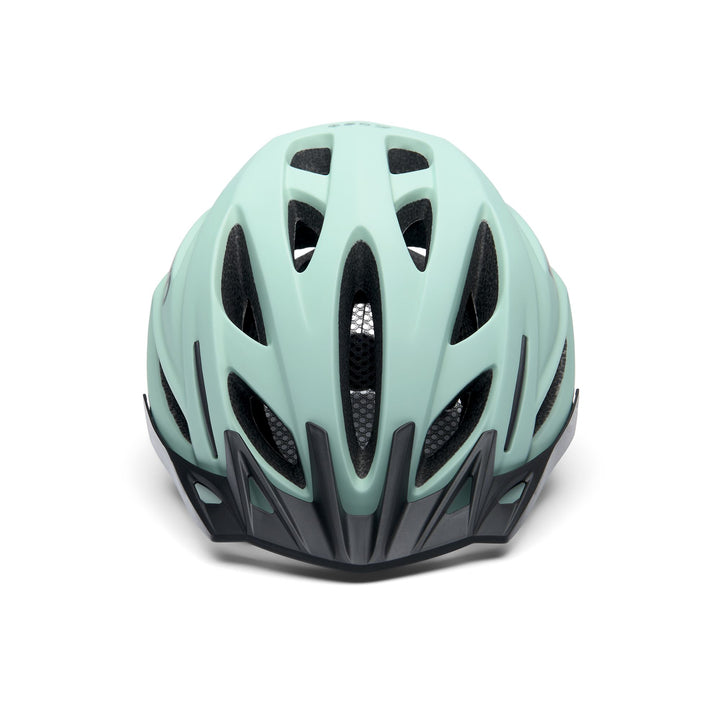 Casco da ciclismo unisex verde e grigio per mountain bike 3