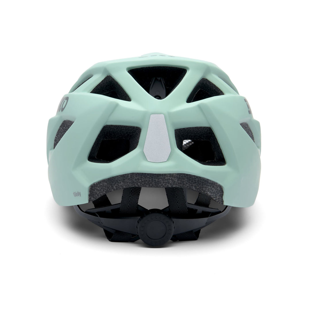 Casco da ciclismo unisex verde e grigio per mountain bike main