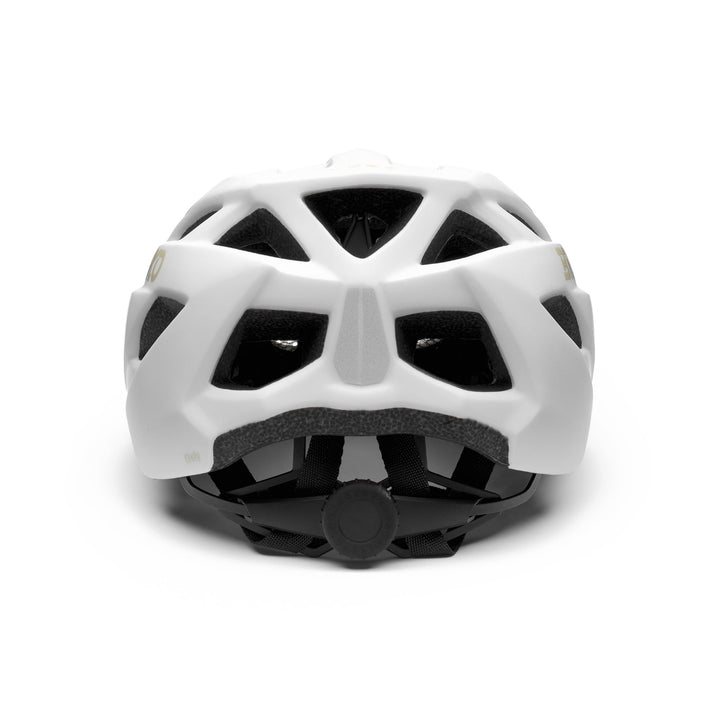 Unisex White and Beige Cycling Helmet with Ventilation Features 4