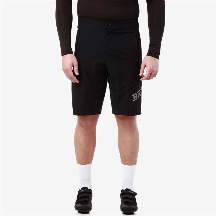 Black Men's Cycling Shorts with Padding for Outdoor Activities 4