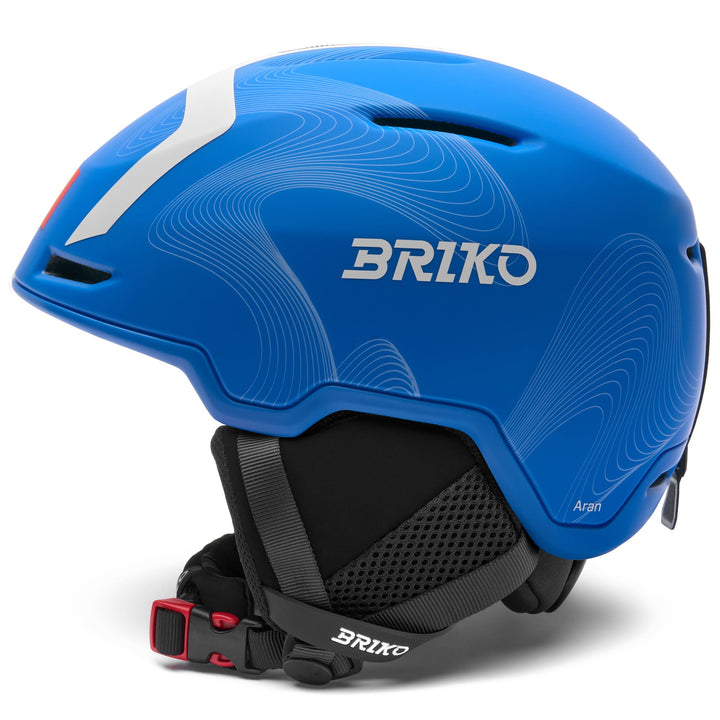 Casque de ski unisexe bleu et blanc pour une utilisation tout-terrain 2