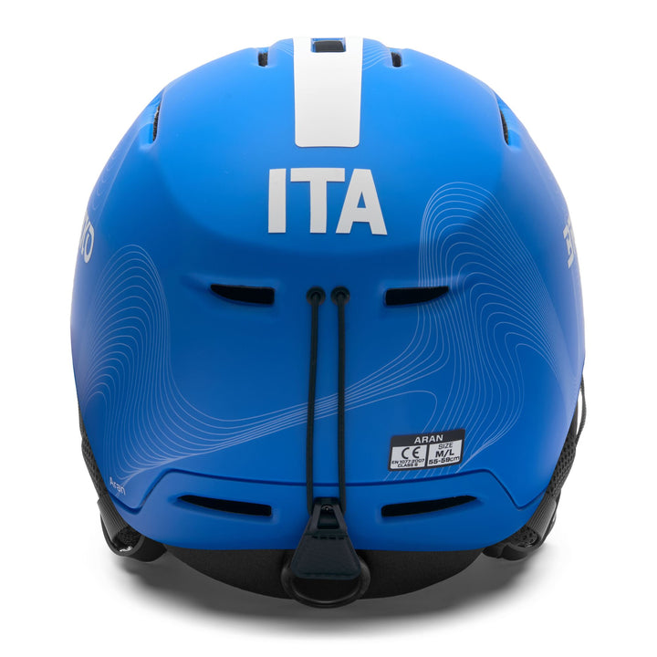 Casque de ski unisexe bleu et blanc pour une utilisation tout-terrain 4