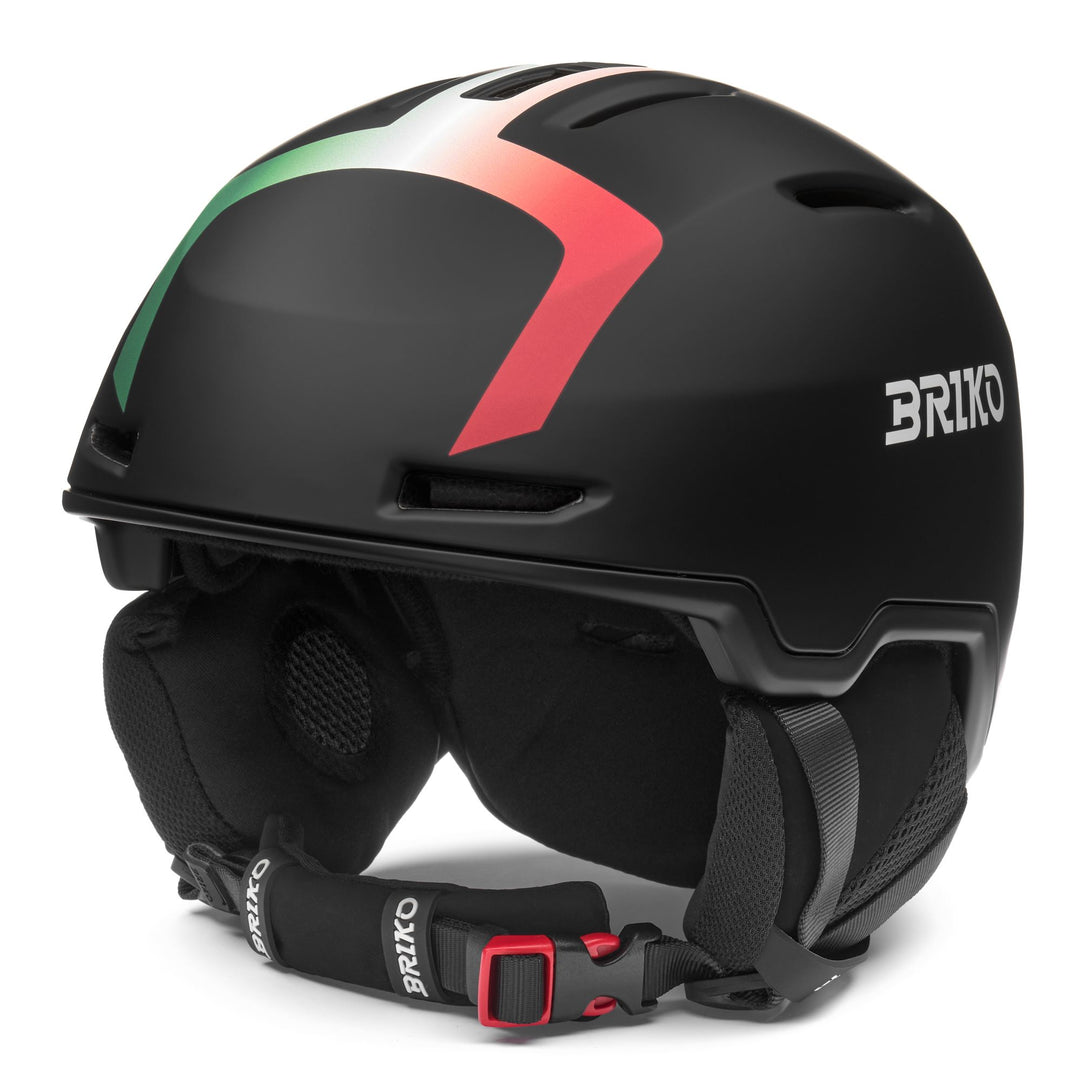 Casque de ski unisexe vert et noir avec ventilation réglable 01