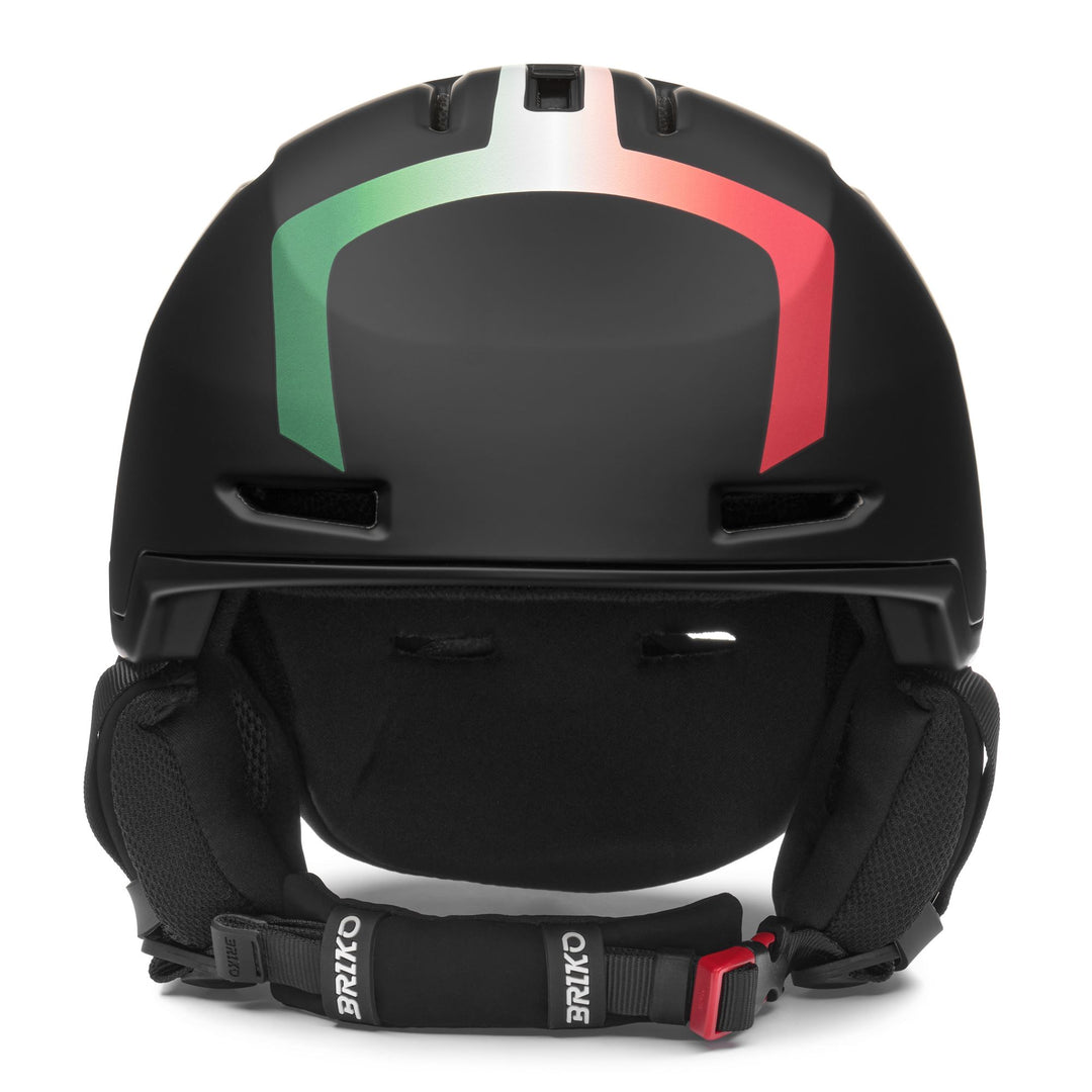 Unisex Green and Black Ski Helmet with Adjustable Ventilation main