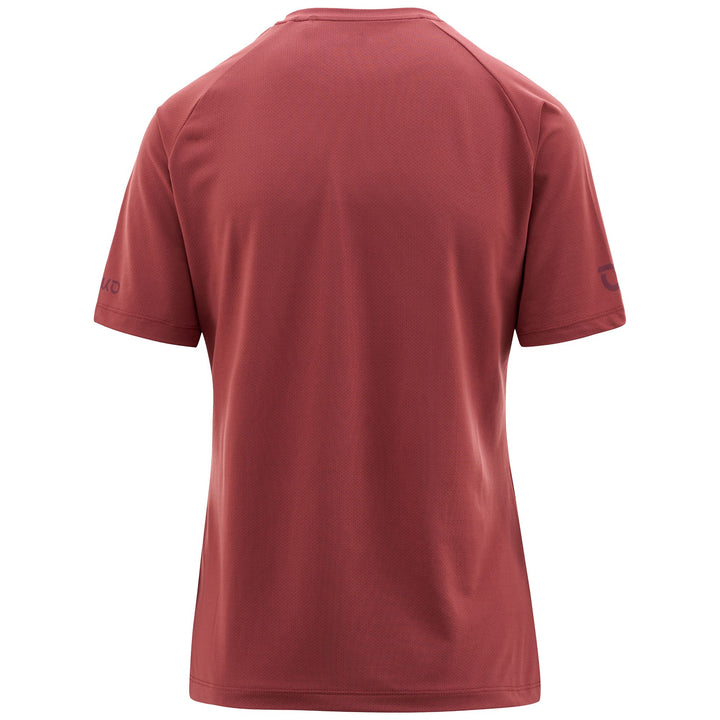 Maglia da mountain bike da donna marrone con tessuto ad asciugatura rapida 3