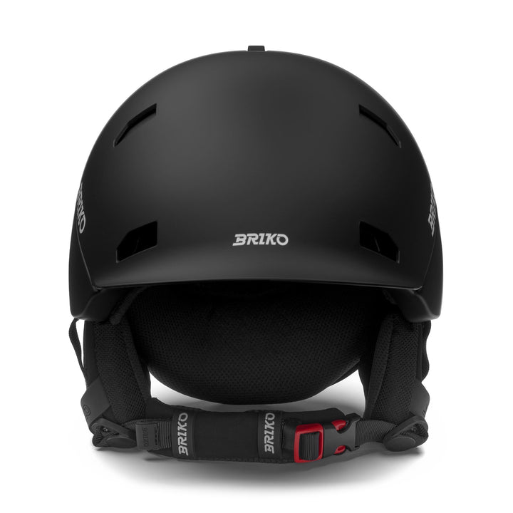 Unisex Black and White Ski Helmet with Adjustable Ventilation 3