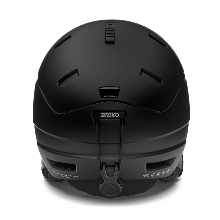 Unisex Black and White Ski Helmet with Adjustable Ventilation 4