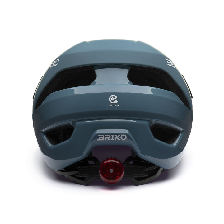 Unisex Blue Urban Cycling Helmet with Reflective Details 4