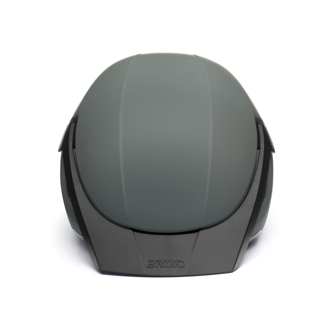 Unisex Grey and Green Urban Cycling Helmet with Reflective Details main