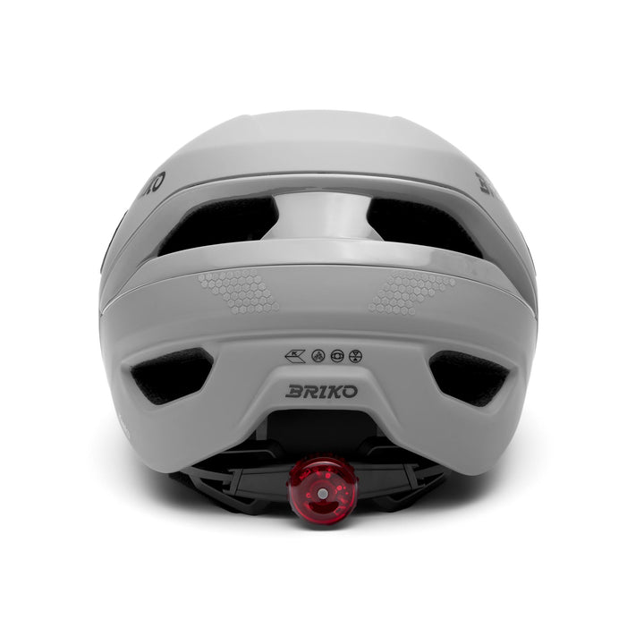 Casco da ciclismo urbano unisex grigio e citronella 4