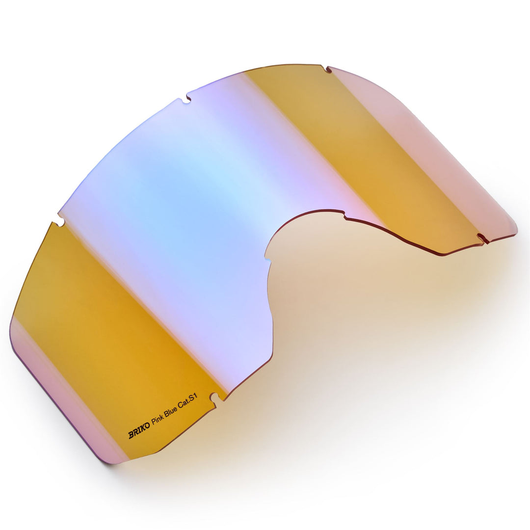 VULCANO MASK SINGLE LENS PINK BLUE MIRROR CAT.1 - Spare Parts - Goggle Spare Parts - Unisex - Pink Blue Mirror Cat.1 main