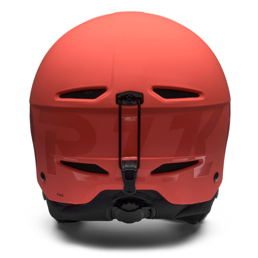 Unisex Red Ski Helmet with Antibacterial Treatment and Ventilation main