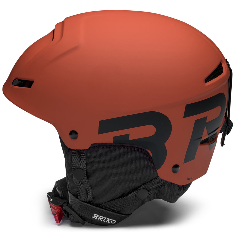 Casco da sci unisex marrone chiaro con sistema di ventilazione 02