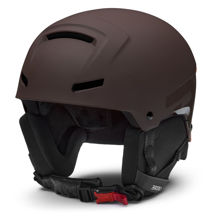 Unisex Crater Brown Ski Helmet with Ventilation System 1