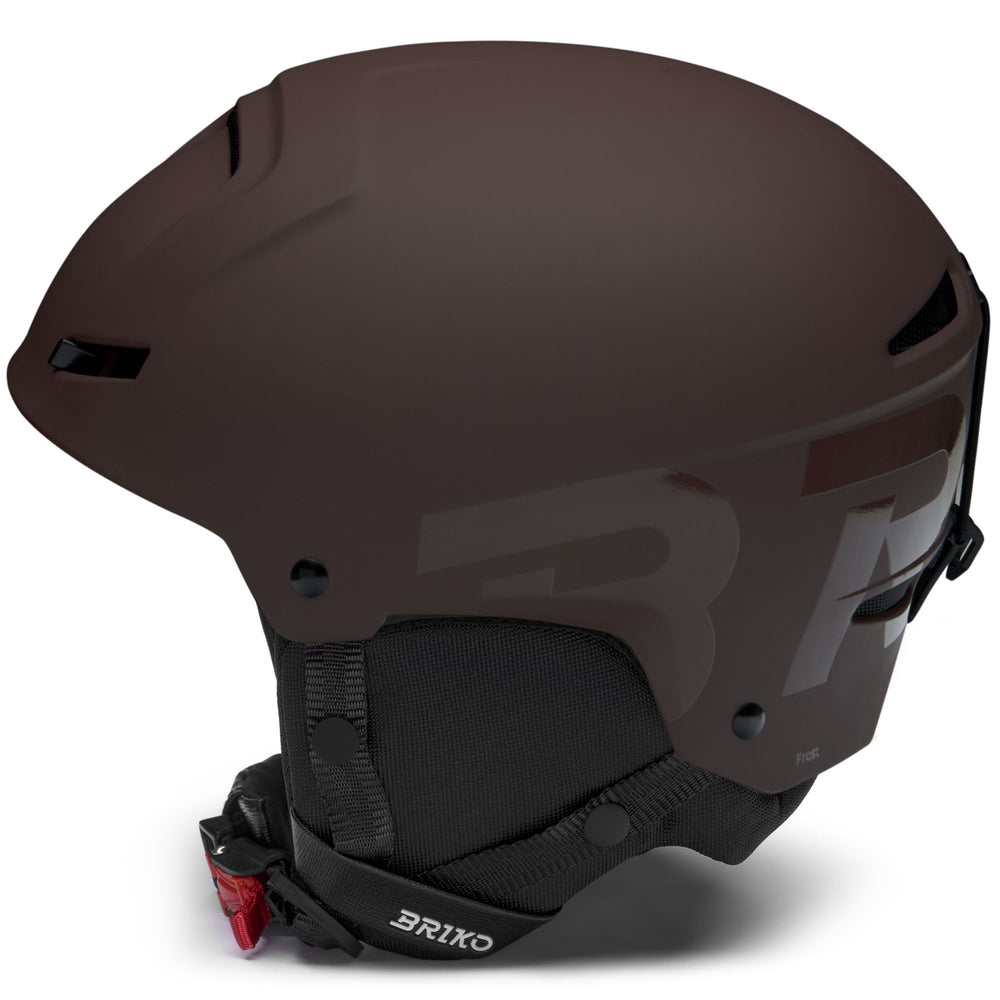 Casco da sci unisex Crater Brown con sistema di ventilazione 02