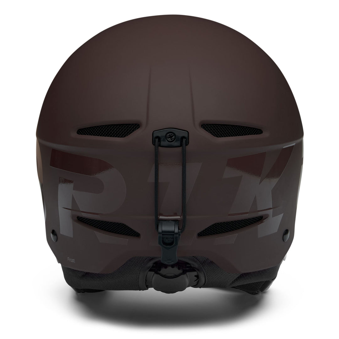 Unisex Crater Brown Ski Helmet with Ventilation System main