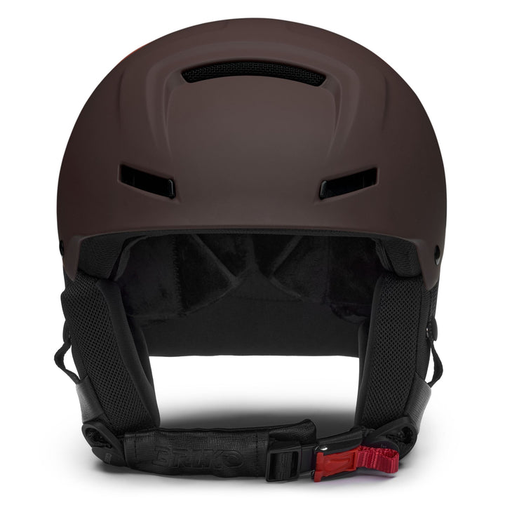 Unisex Crater Brown Ski Helmet with Ventilation System 3