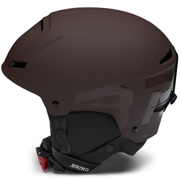 Unisex Crater Brown Ski Helmet with Ventilation System 2