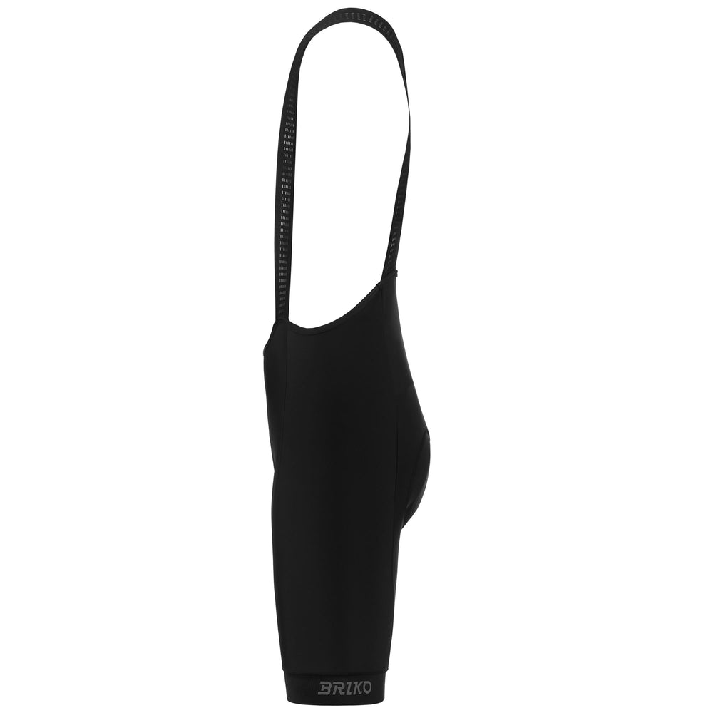 Black Men's Cycling Bib Shorts with Ergonomic Padding 02