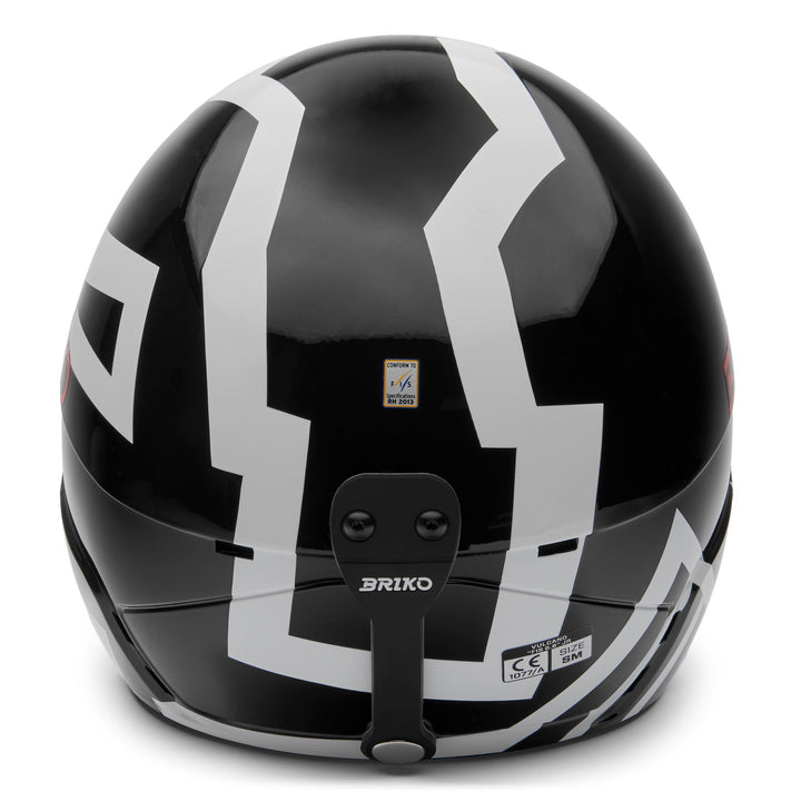 Kid's Black and White Racing Helmet for Young Racers 4