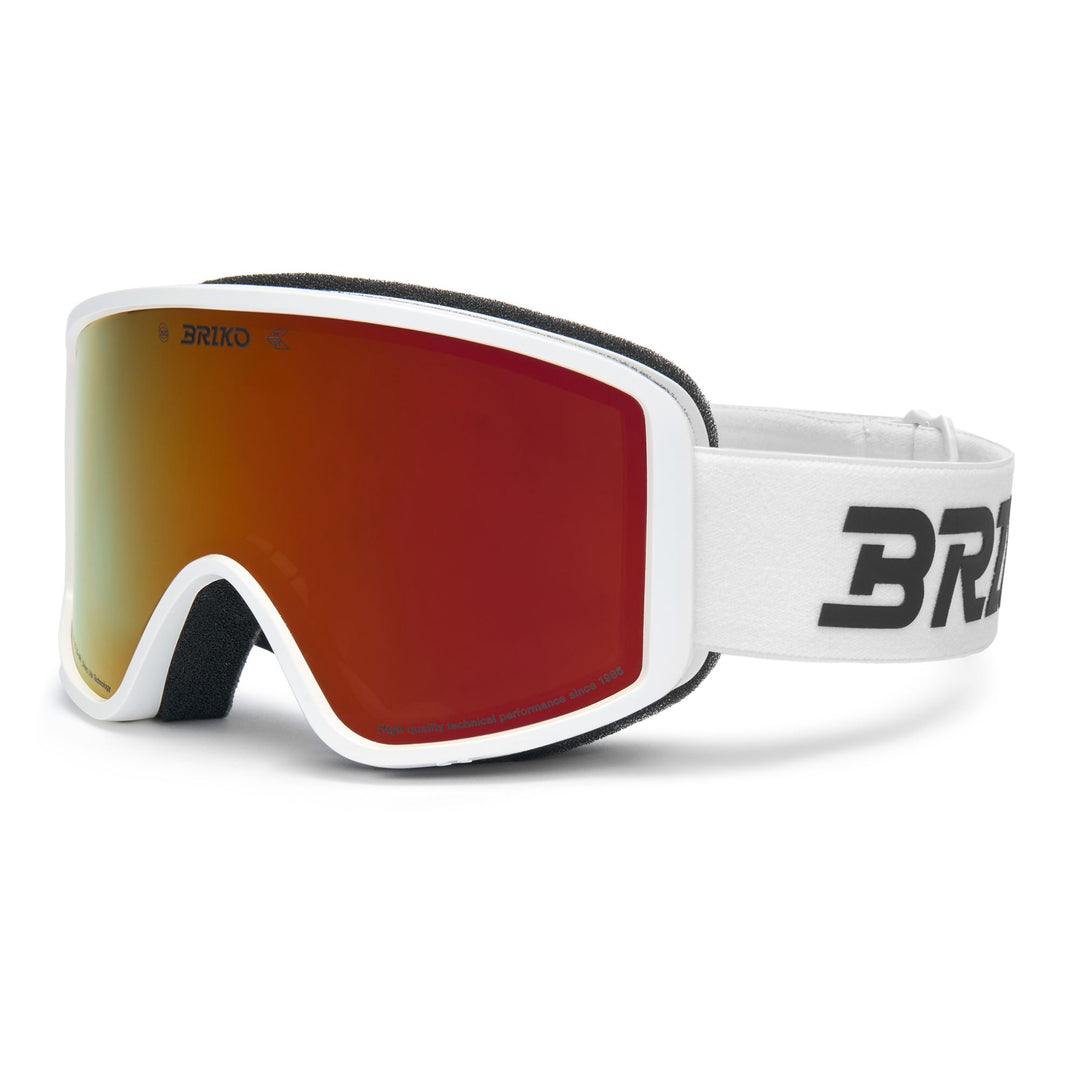 Unisex White Ski Goggles with Anti-Fog and UV Protection main