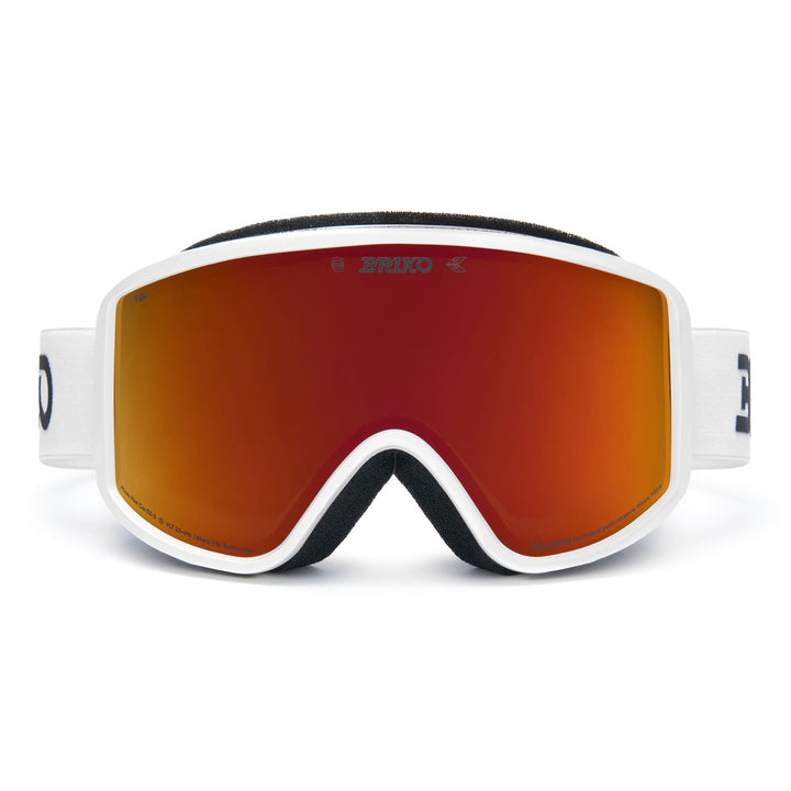 Unisex White Ski Goggles with Anti-Fog and UV Protection 1