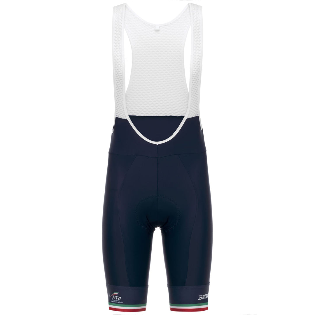 BRIKO FITRI M BIBSHORT - Sport Suits - Bib - Man - Blue Iris-White 01