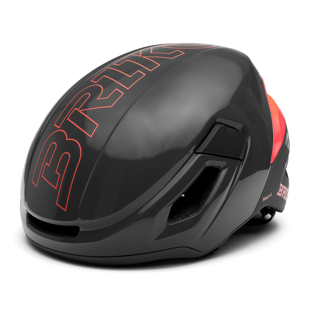 Unisex Grey and Neon Orange Cycling Helmet with Ventilation Features 01