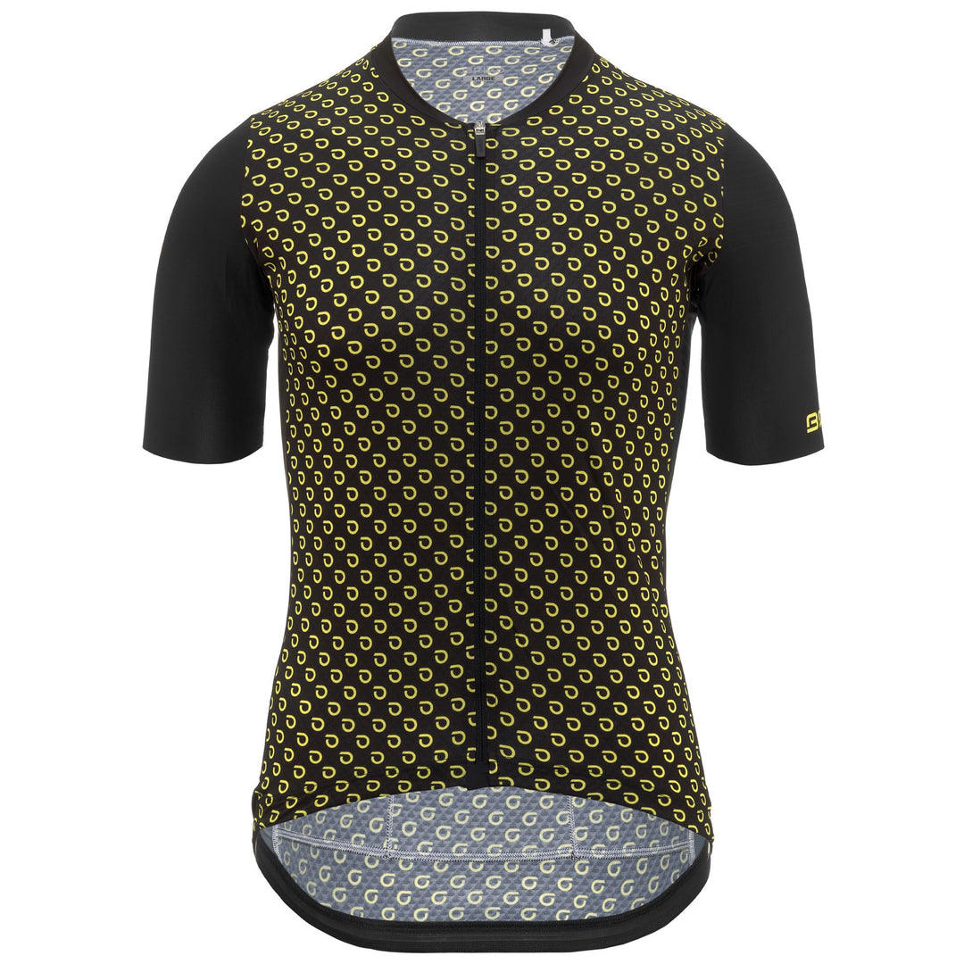 Black Men's Cycling Jersey for Road Cycling 01