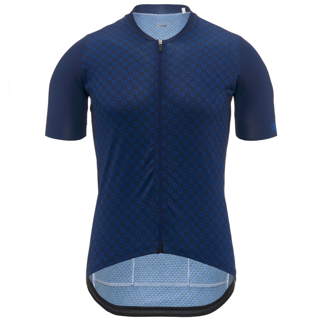Blue Men's Cycling Jersey for Road Cycling 01