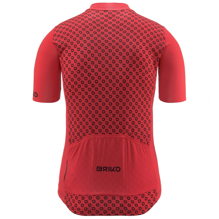 Red Men's Cycling Jersey for Road Riding 3
