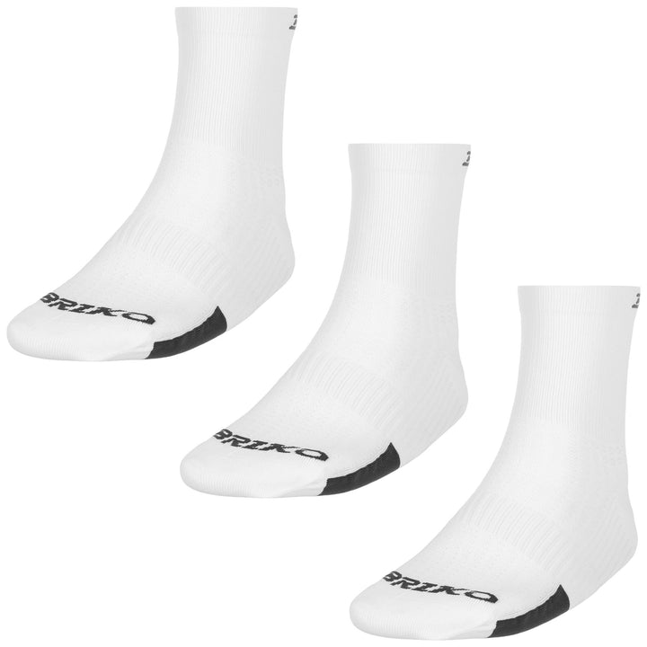 Chaussettes de cyclisme blanches unisexes, chevilles, compression et respirabilité 1